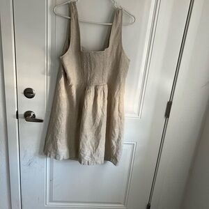Old navy dress 2x beige make an offer